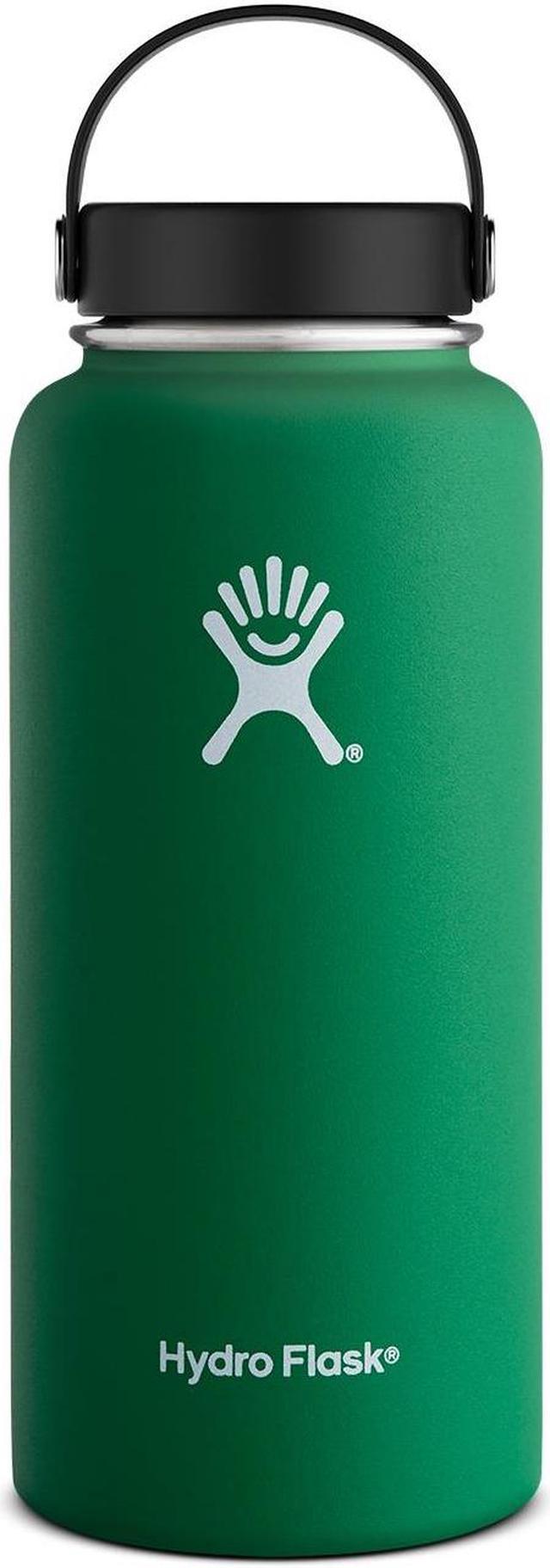 Hydro Flask 32 oz. Water Bottle - Stainless Steel, Reusable, Vacuum  Insulated- Wide Mouth with Leak Proof Flex Cap