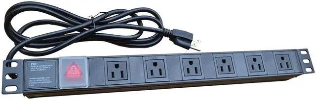 Alt view image 5 of 6 - Server Rack – 6U - Wall Mount Rack - Locking Cabinet for Network - Electronics - Security - Audio - Video - AV Equipment - Data Rack - Legs / Power Strip / Shelf / Fan - 24-Inch Deep - LIGHT GREY