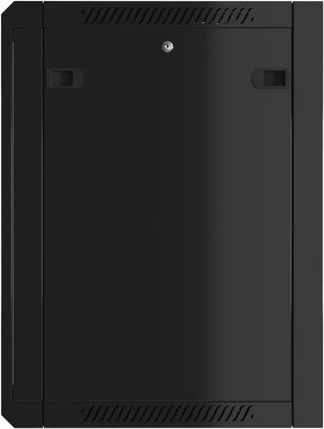 Alt view image 3 of 6 - 12U Wall Mount Server Rack Computer Cabinet Locking Network Enclosure for Av Audio Video Electronics Networking Equipment Data Cabinet