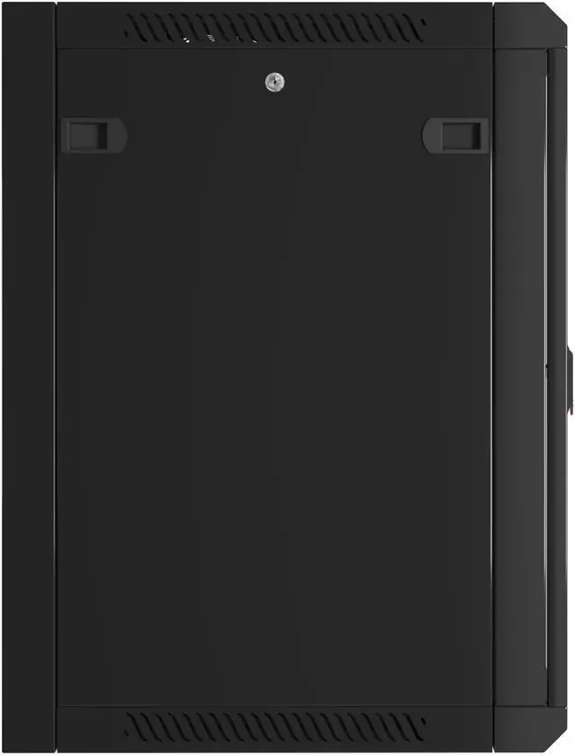 Alt view image 6 of 6 - 15U Wall Mount Server Rack Computer Cabinet Locking Network Enclosure for Av Audio Video Electronics Networking Equipment Data Cabinet