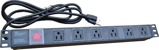 Alt view image 6 of 7 - 15U Server Cabinet Networking Rack 35-inch Depth Standing Enclosed Locking Network Enclosure on Wheels  - POWERSTRIP - CASTERS - SHELF - DUST-PROOF CABLE ENTRIES - LOCKABLE - 31-INCH USABLE DEPTH