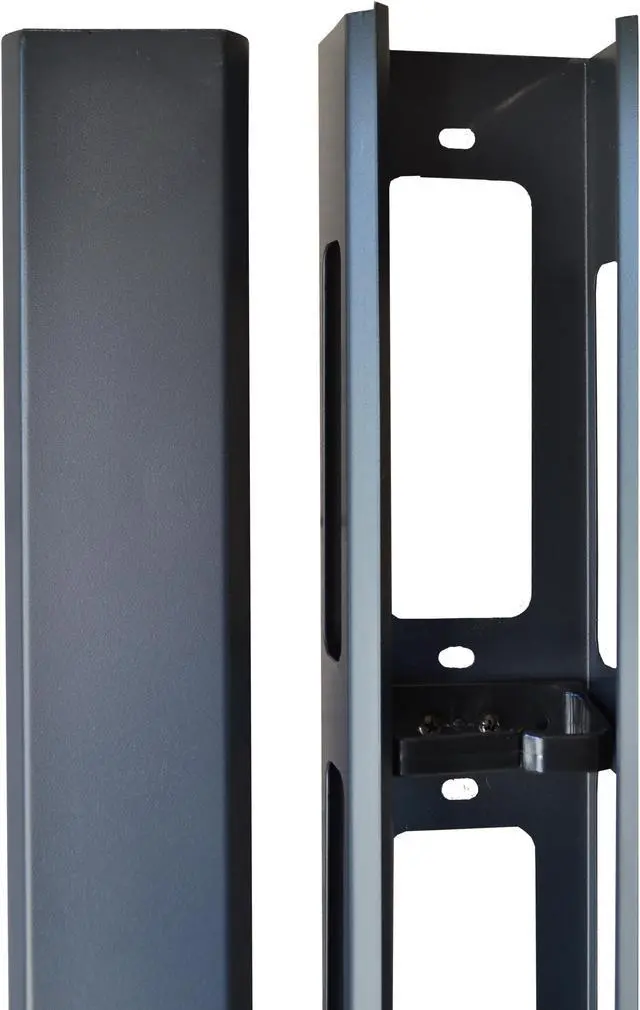 Alt view image 7 of 7 - 2 PCS Vertical Cable Management Organizer for Open Frame and 42U Server Racks