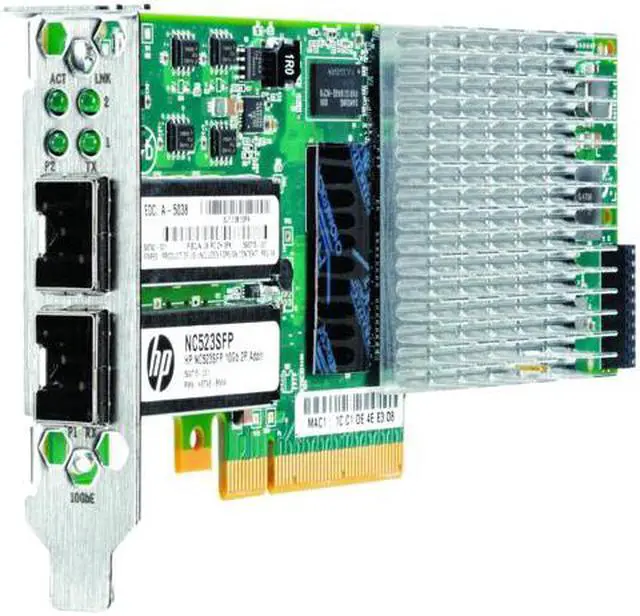 Alt view image 2 of 3 - HPE 593742-001 NC523SFP 10Gb 2-Port Server Adapter