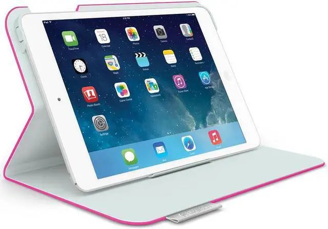 Alt view image 2 of 3 - Logitech Folio Protective Case for iPad mini - Fantasy Pink