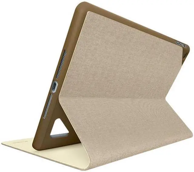 Alt view image 2 of 3 - Logitech Hinge Flexible Case for iPad Air, Light Brown