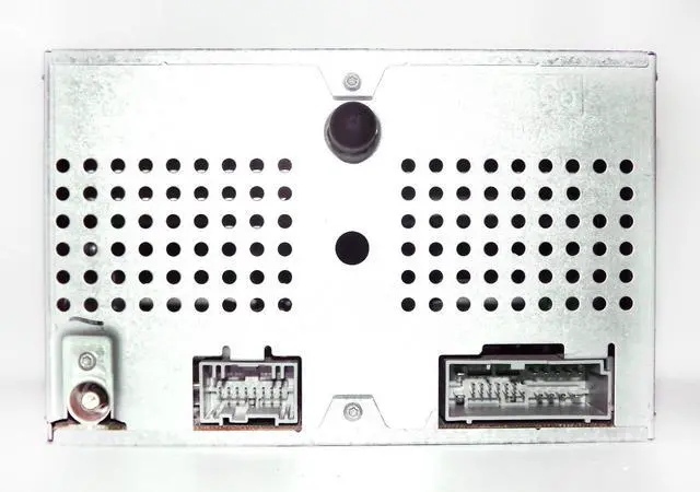 Alt view image 4 of 7 - Ford Fusion & More - AM FM 6 Disc mp3 CD Player w Aux Input 6E5T-18C815-AL