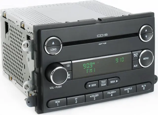 Alt view image 3 of 6 - Ford Taurus 08-09 Audiophile Radio AMFM 6 Disc CD Bluetooth Music 8G1T-18C815-DA