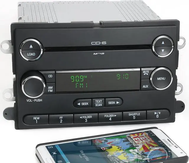 Main image of Ford Taurus 08-09 Audiophile Radio AMFM 6 Disc CD Bluetooth Music 8G1T-18C815-DA