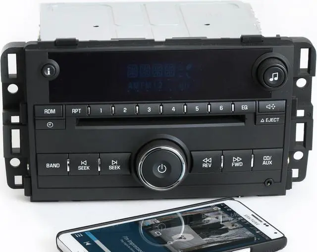 Main image of Chevy Impala 2009-2016 AM FM CD Player Radio w Bluetooth Music 22804479 UNLOCKED