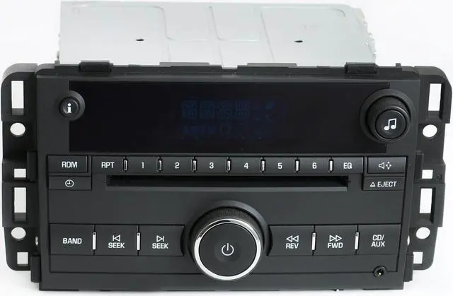 Alt view image 3 of 6 - Chevy Impala 2009-2016 AM FM CD Player Radio w Bluetooth Music 22804479 UNLOCKED