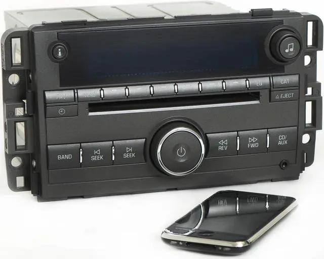 Alt view image 2 of 6 - 2008 Buick Lucerne AM FM CD and Aux Player w Bluetooth Music 25957382 - Unlocked