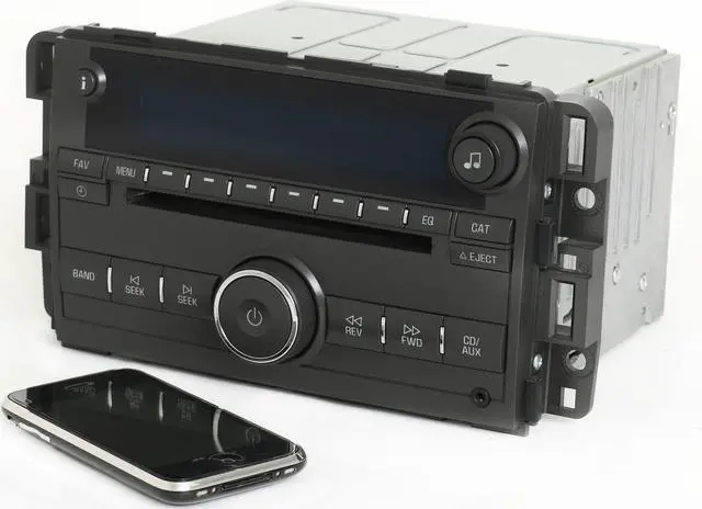 Alt view image 3 of 6 - 2008 Buick Lucerne AM FM CD and Aux Player w Bluetooth Music 25957382 - Unlocked