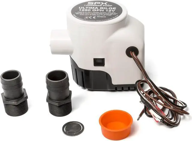 Alt view image 3 of 8 - JOHNSON PUMP ULTIMA BILGE 1250 GPH 1-1/8" AND 1-1/4" HOSE