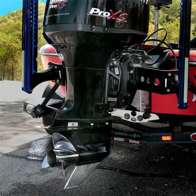Alt view image 6 of 11 - MEGAWARE KEELGUARD SkegGuard 27321 YAMAHA: 50-60HP HIGH THRUST 4 Stroke 1996-Present / 60-70-90HP 2 Stroke 1995-2009 / 70HP 4 Stroke 2010-Present / 75-80-90-100HP 4 Stroke 2003-2016