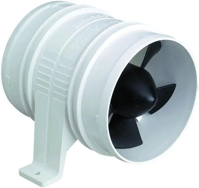 Main image of Attwood Turbo 4000 Series II Water-Resistant, In-Line Blower - 12V - White