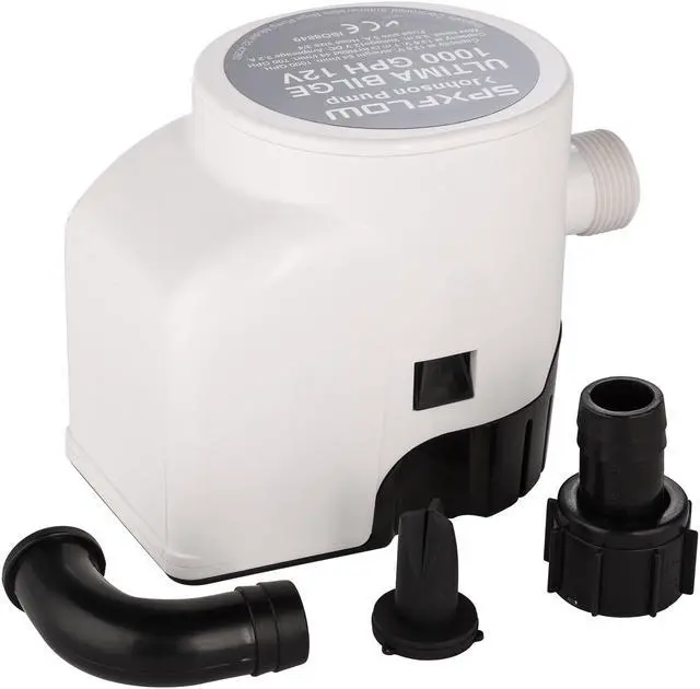 Alt view image 3 of 7 - JOHNSON PUMP ULTIMA BILGE 1000 GPH 3/4" HOSE DURA PORT