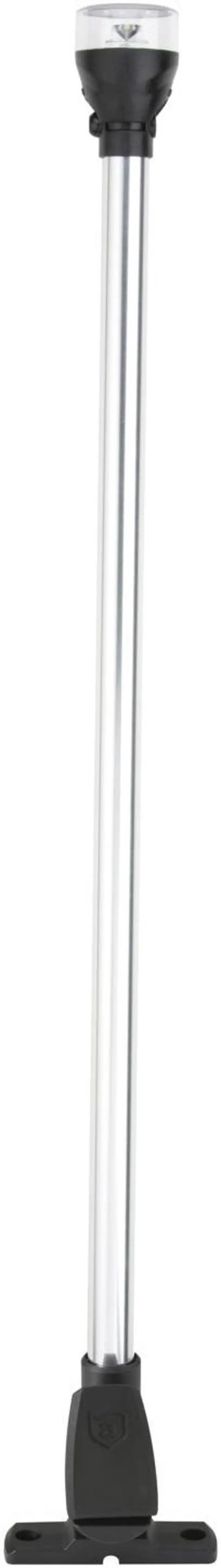 Alt view image 4 of 13 - attwood 5557pv12a7 allround led fold down navigation light black base, 12inch