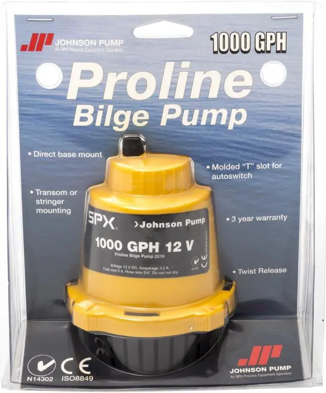 Alt view image 4 of 9 - Johnson Pump Proline Bilge Pump - 1000 GPH