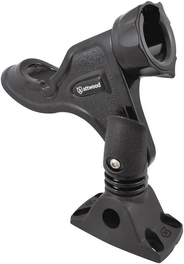 Main image of ATTWOOD MARINE ATTWOOD HEAVY DUTY PRO SERIES ROD HOLDER WITH COMBO MOUNT 5010-4