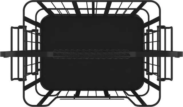 Alt view image 5 of 7 - Oceanstar 3-Tier Metal Wire Storage Basket Stand with Removable Baskets  Black