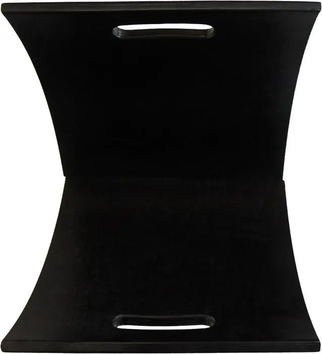 Alt view image 5 of 7 - Oceanstar M1170 Contemporary Espresso Finish Wooden Magazine Rack