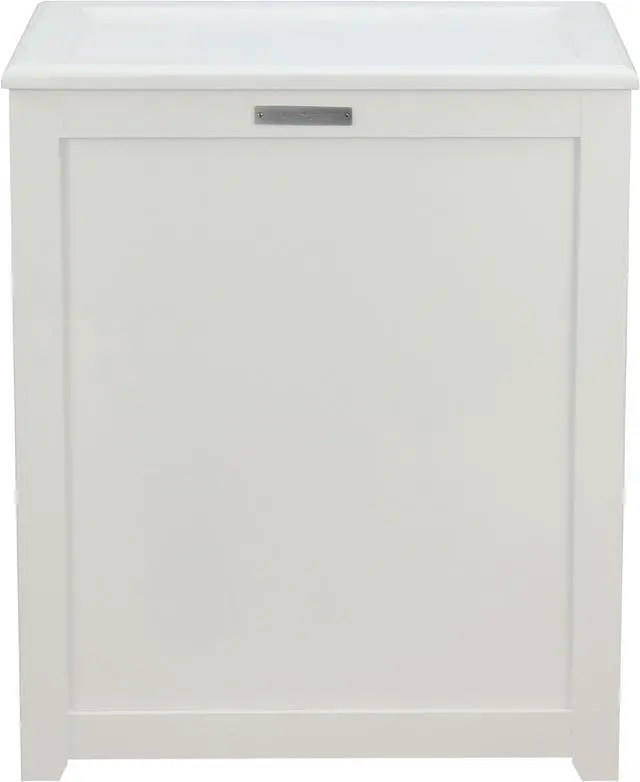 Alt view image 6 of 7 - Oceanstar Storage Laundry Hamper, White RH5513WHITE