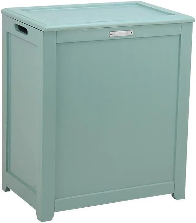 Main image of Oceanstar Storage Laundry Hamper, Turquoise RH5513C