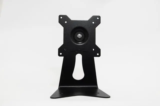Alt view image 2 of 4 - 360 Degree Black Pivot Table Stand for Tablets /Small Monitors. Vesa Mount Compatible.