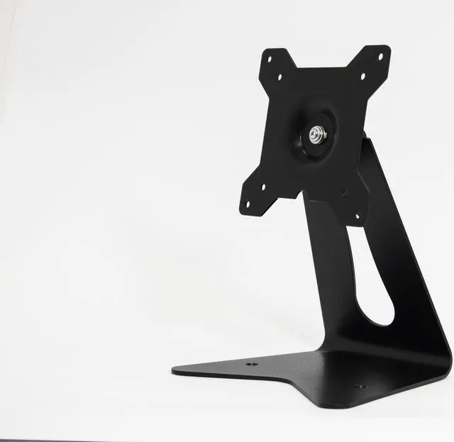 Alt view image 3 of 4 - 360 Degree Black Pivot Table Stand for Tablets /Small Monitors. Vesa Mount Compatible.
