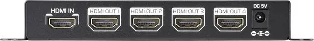 Alt view image 2 of 4 - IAdea 4 Port True 4K HDMI Splitter PSP-104