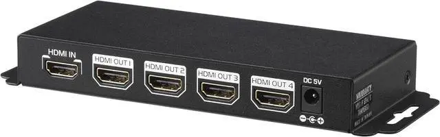 Alt view image 3 of 4 - IAdea 4 Port True 4K HDMI Splitter PSP-104