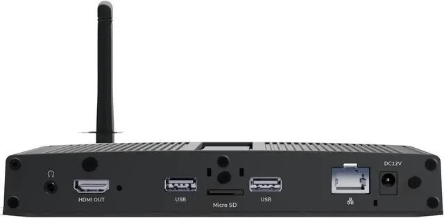 Alt view image 3 of 8 - IAdea XMP-8552 Armoroid High Performance Kiosk Processor and 4k Media Player Series w/ WiFi and PoE