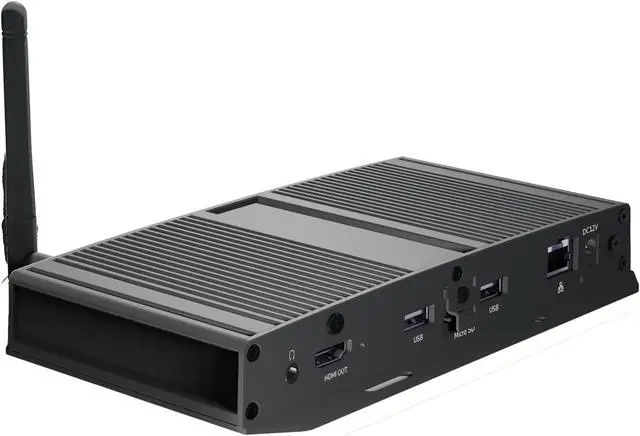 Alt view image 4 of 8 - IAdea XMP-8552 Armoroid High Performance Kiosk Processor and 4k Media Player Series w/ WiFi and PoE