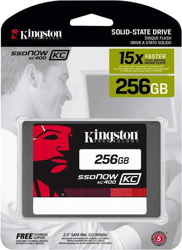 Alt view image 2 of 7 - Kingston 2.5" 256GB SKC400S37/256G