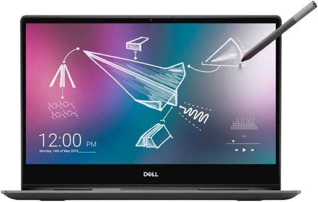 Main image of Dell - Inspiron 2-in-1 13.3" 4K Ultra HD Touch-Screen Laptop - Intel Core i7-10510U - 16GB Memory - 512GB SSD + Optane - Black Tablet / Notebook I7300-7319BLK-PUS