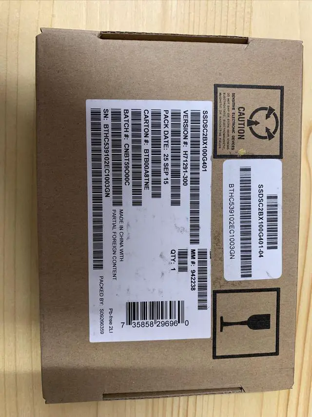 Alt view image 7 of 7 - Intel DC S3610 SSDSC2BX100G401 2.5" 100GB SATA III MLC Business Solid State Disk