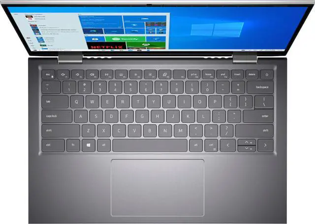 Alt view image 2 of 6 - Dell Inspiron 14 14" Full HD 2-in-1 Touch Screen Laptop - Intel Core i7-1195G7, 16gb Memory, 512GB SSD, Intel Iris Xe Graphics, Backlit Keyboard, Windows 11 Home in S Mode, Silver -  i5410-7026SLV-PUS