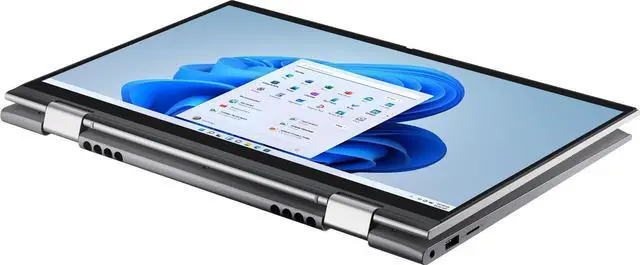 Alt view image 5 of 6 - Dell Inspiron 14 14" Full HD 2-in-1 Touch Screen Laptop - Intel Core i7-1195G7, 16gb Memory, 512GB SSD, Intel Iris Xe Graphics, Backlit Keyboard, Windows 11 Home in S Mode, Silver -  i5410-7026SLV-PUS