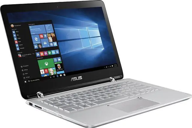 Alt view image 5 of 7 - Asus Q304UA-BHI5T11 2-in-1 13.3" Touch-Screen Laptop - Intel Core i5 - 6GB Memory - 1TB Hard Drive - Silver- Windows 10