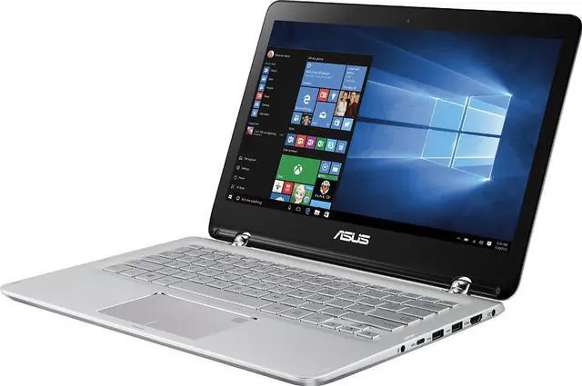 Alt view image 6 of 7 - Asus Q304UA-BHI5T11 2-in-1 13.3" Touch-Screen Laptop - Intel Core i5 - 6GB Memory - 1TB Hard Drive - Silver- Windows 10