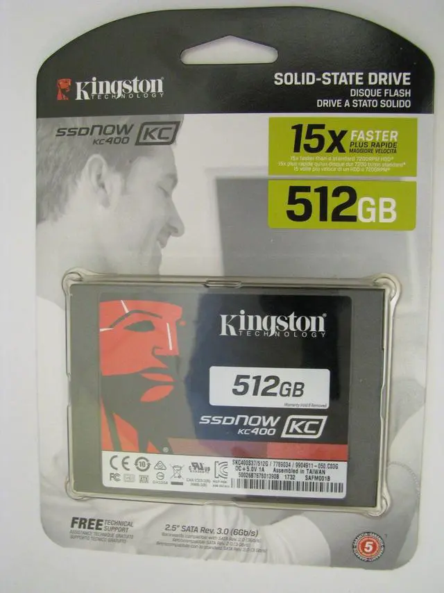 Alt view image 3 of 3 - Kingston 2.5" 512GB SKC400S37/512G