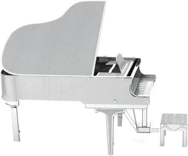 Alt view image 6 of 18 - Grand Piano Metal Earth 3D Laser Cut Model, 3D Puzzles by Fascinations