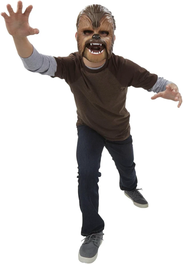 Alt view image 6 of 7 - Star Wars: Episode VII The Force Awakens Chewbacca Electronic Mask