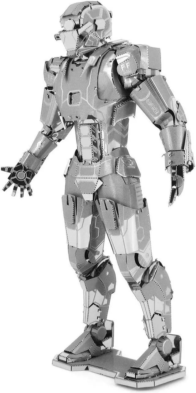 Alt view image 4 of 15 - MetalEarth Marvel War Machine 3D Model, Avengers by Fascinations