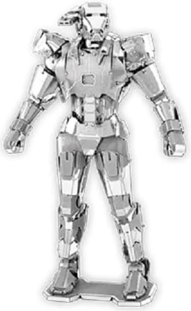 Alt view image 3 of 15 - MetalEarth Marvel War Machine 3D Model, Avengers by Fascinations