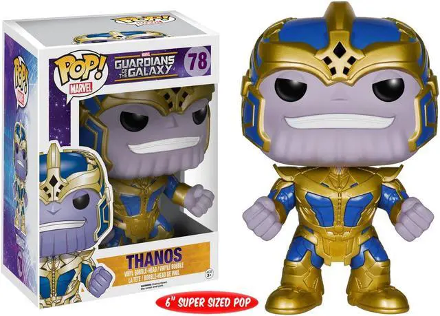 Alt view image 6 of 7 - Guardians of The Galaxy Funko POP 6" Vinyl Figure Thanos