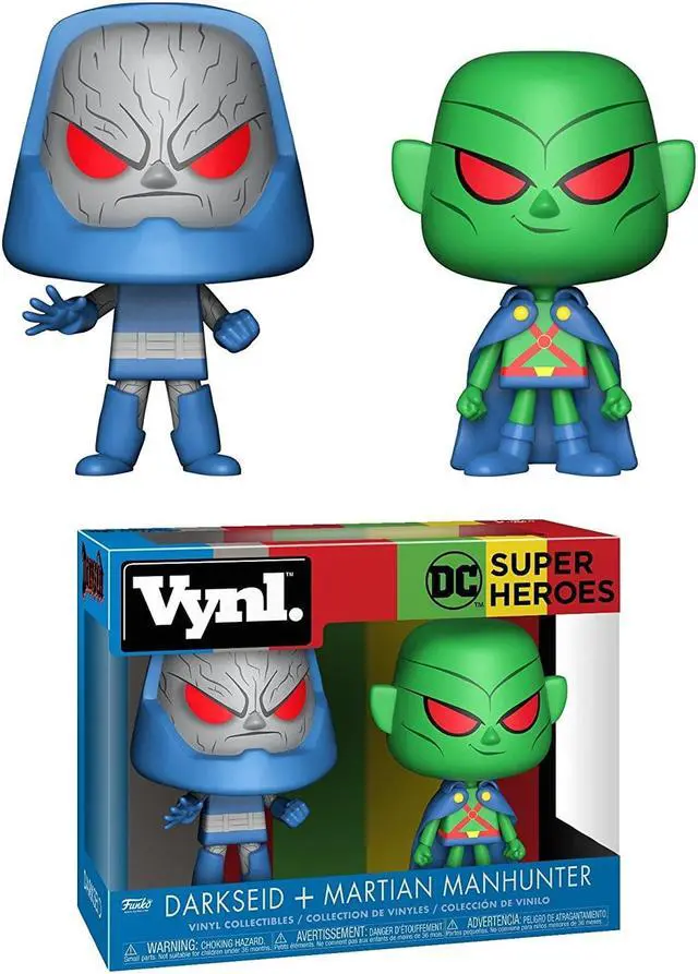 Alt view image 2 of 2 - Funko DC Vynl Darkseid Martian Manhunter Figure Set