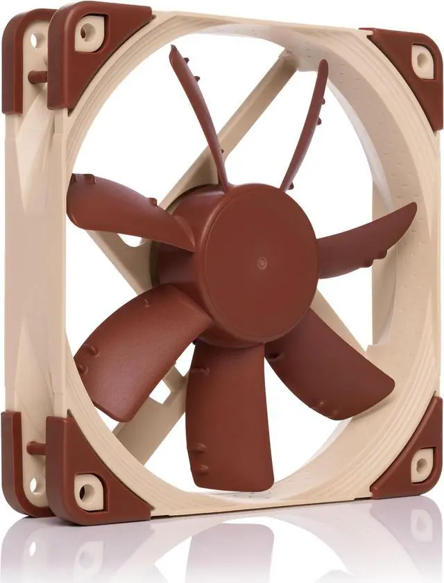 Main image of Noctua NF-S12A ULN, Ultra Quiet Silent Fan, 3-Pin (120mm, Brown)