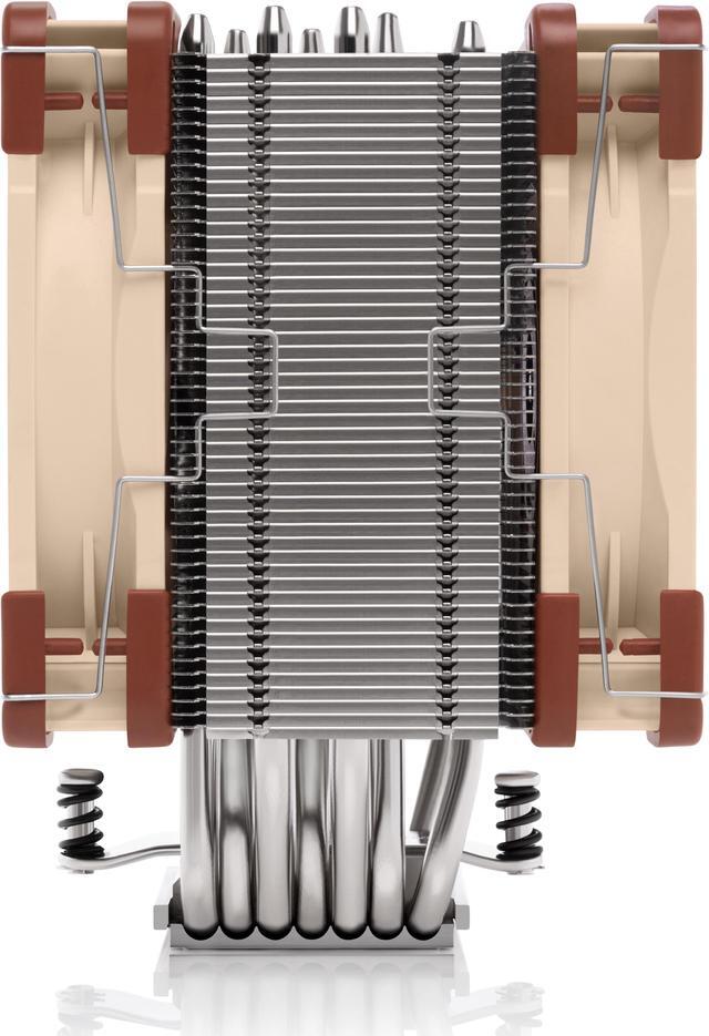 Alt view image 4 of 7 - Noctua NH-U12A, Premium CPU Cooler with High-Performance Quiet NF-A12x25 PWM Fans (120mm, Brown)