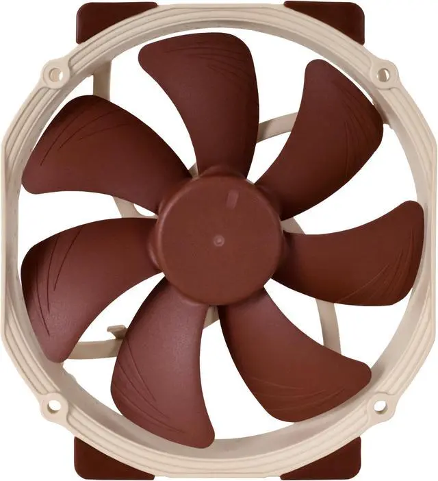 Alt view image 3 of 9 - Noctua NF-A15 PWM, Premium Quiet Fan, 4-Pin (140mm, Brown)